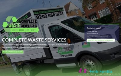 LK Web Media are Pleased to Announce the Launch of Complete Waste Services – New Website